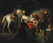 unknow artist The Death of Czarniecki. Germany oil painting reproduction